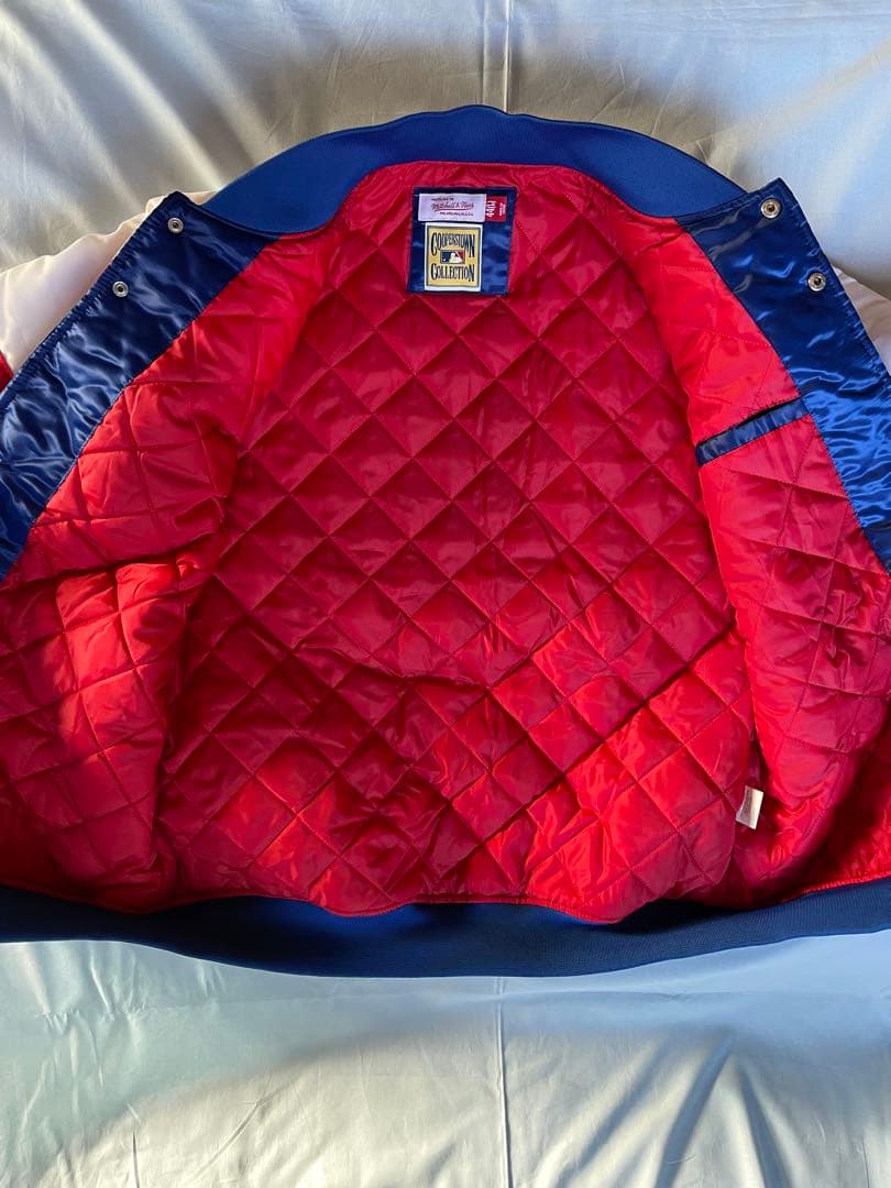 ミッチェルアンドネス　ATLANTA BRAVES スタジャン