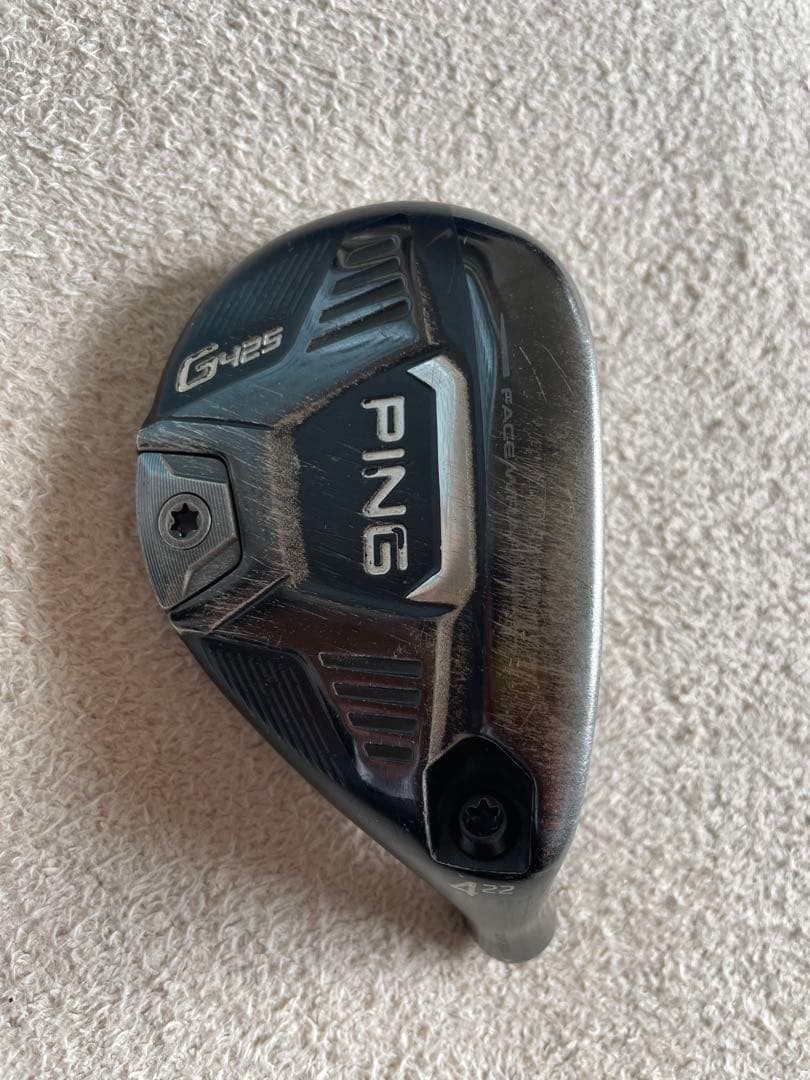 h*3様 ピン　PING G425 4U ユーティリティ　22° ヘッドのみ
