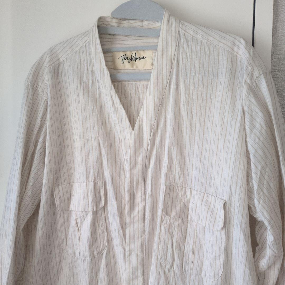 jun mikami vネックシャツ