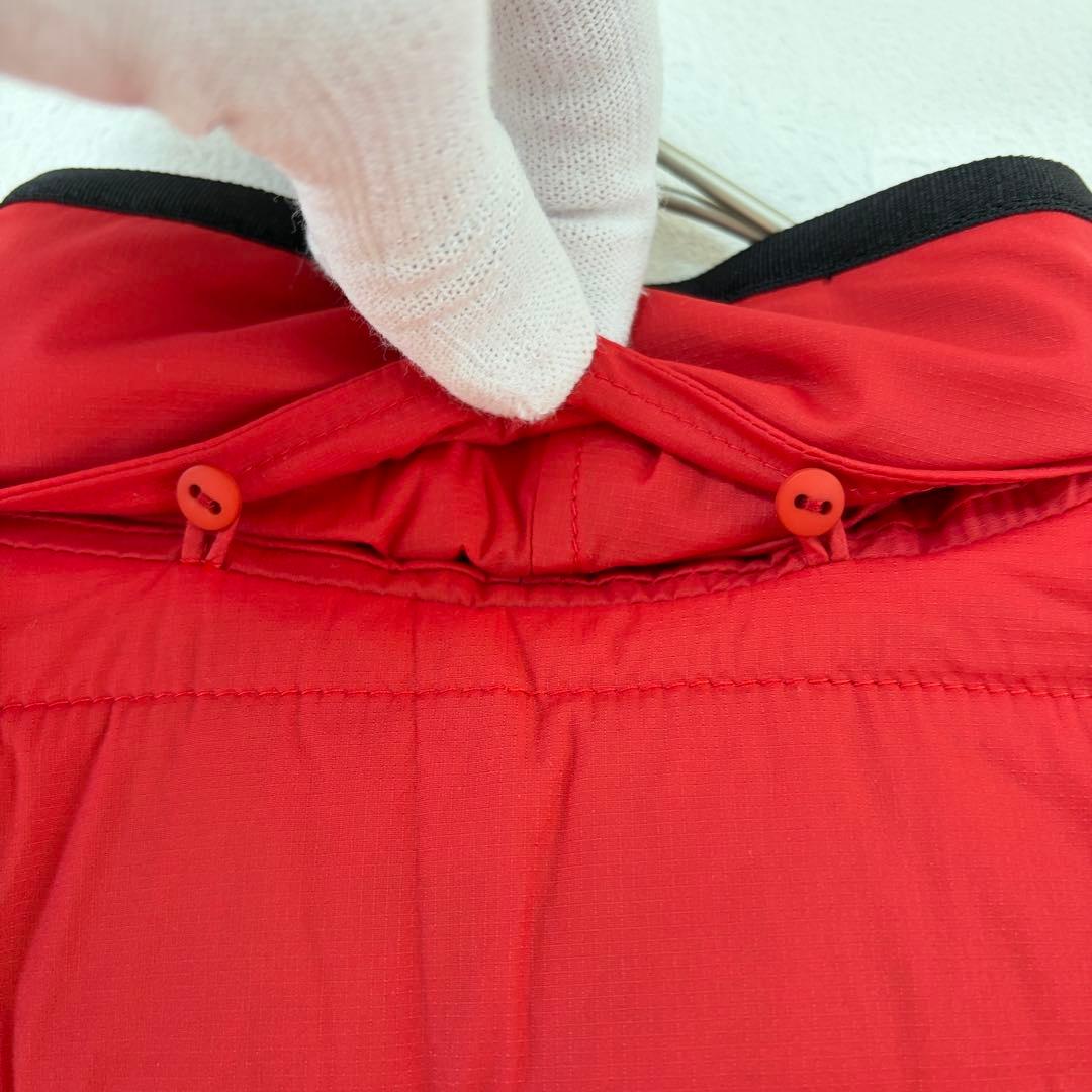 美品！ランバンスポール38 フード付キルティング中綿　裏地蓄熱保存ワンピース