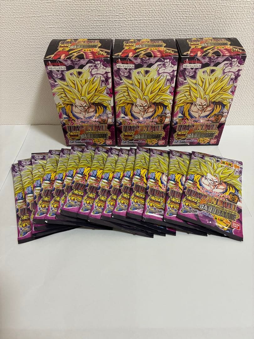 ドラゴンボールカードゲーム15パックのみ発送【BOX、空箱、ケース発送しません】