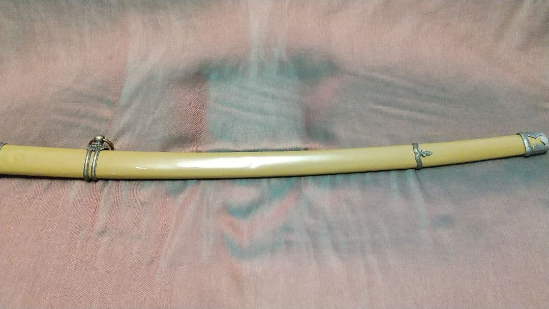 【アルミ鞘】鞘 軍刀 日本刀 刀剣 拵え 佩鐶 責金 鐺 石突 口金 日本軍