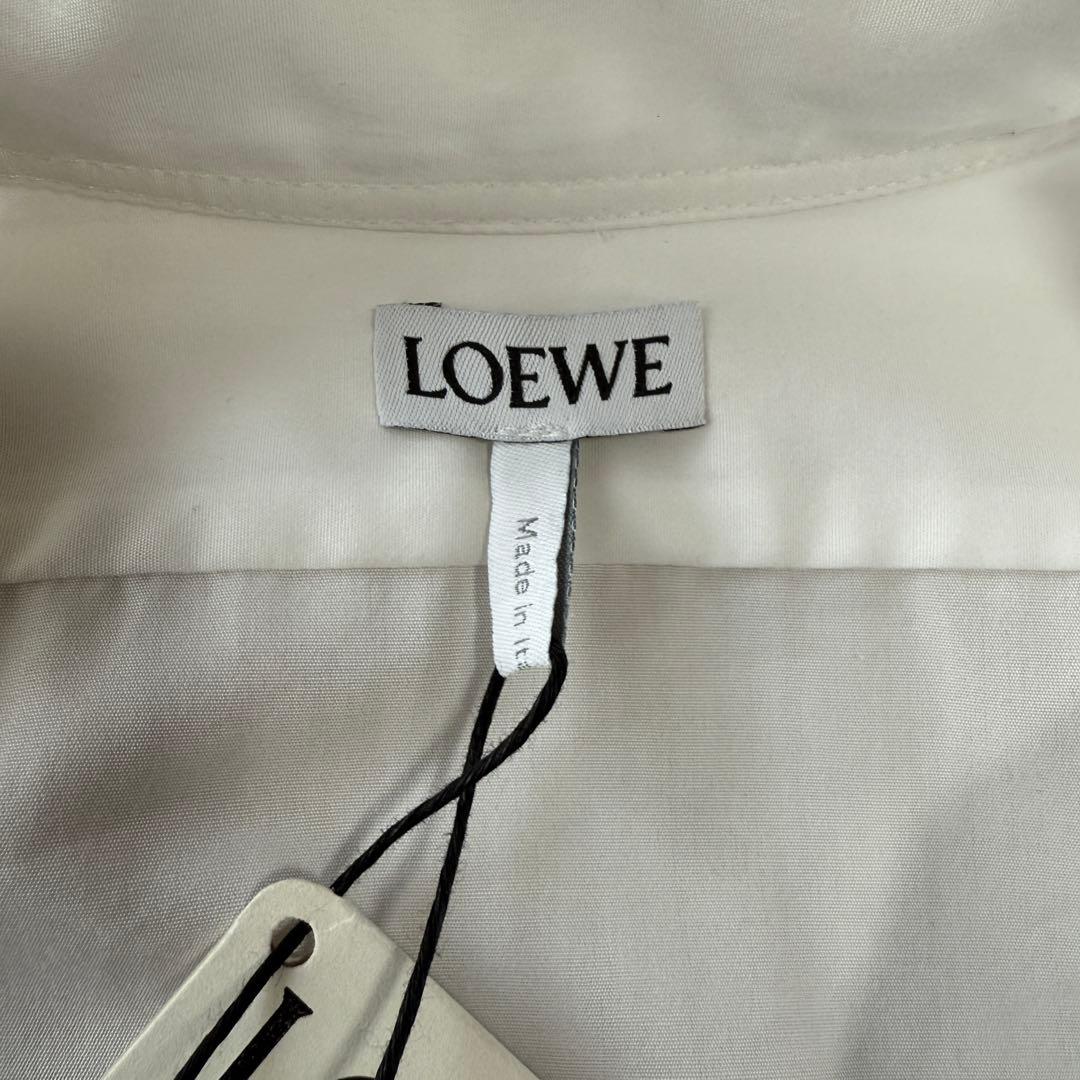 タグ付未使用 ロエベLOEWE ロングアシンメトリーデザインシャツ ユニセックス