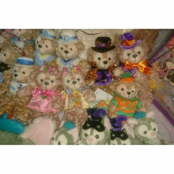 ディズニー　ダッフィー　ジェラトーニ　シェリーメイ　ぬいば　限定　ぬいぐるみ