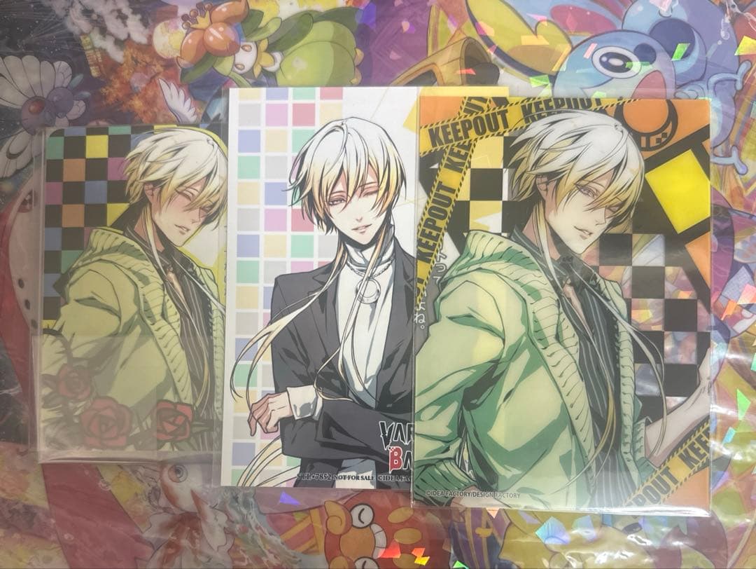 バリアブルバリケード　バリバリ　黛汐音　ブロマイド2枚　クリアカードセット