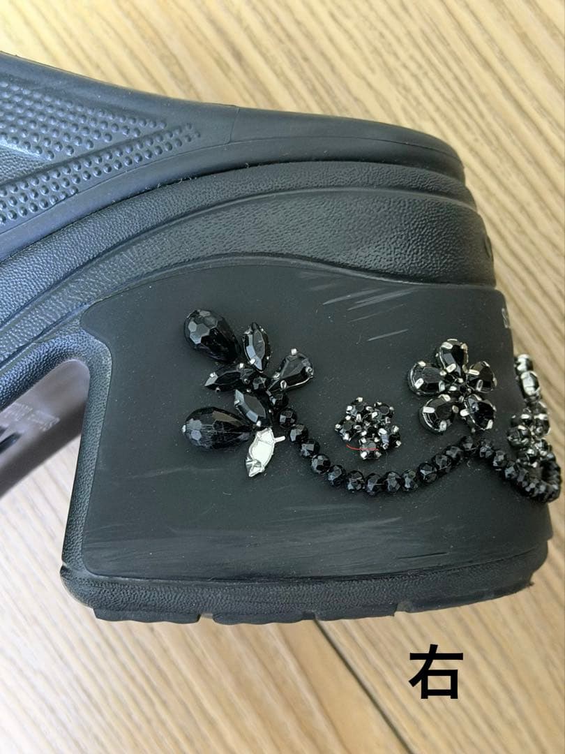 靴 simone rocha x crocs siren