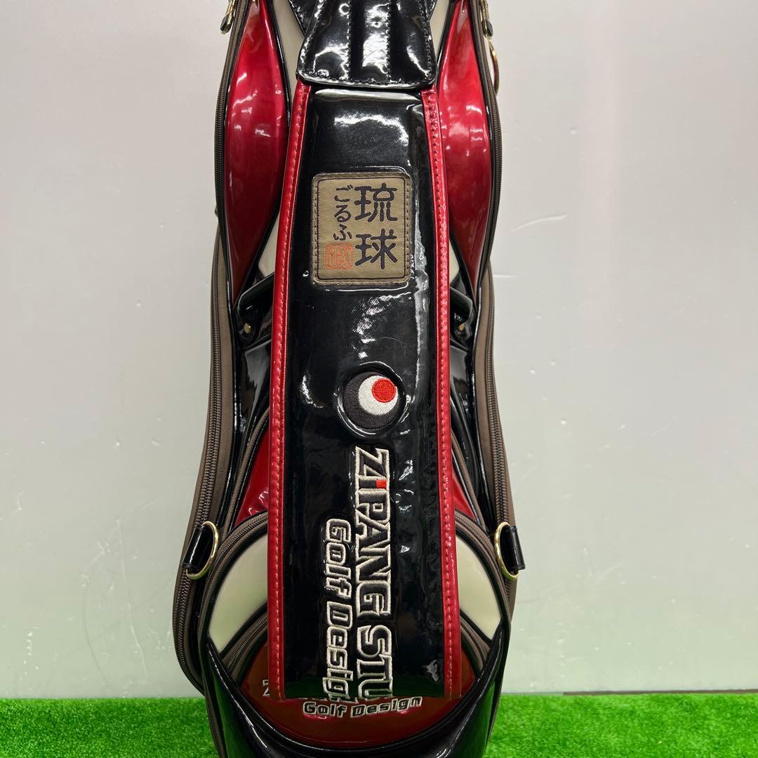 ジパングスタジオ　8インチ　琉球ごるふ　ゴルフバック　メンズ