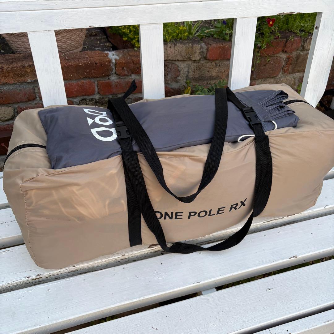 DOD 6人用 ワンポールテントRX T6-817 トンガリ、グランドシート付