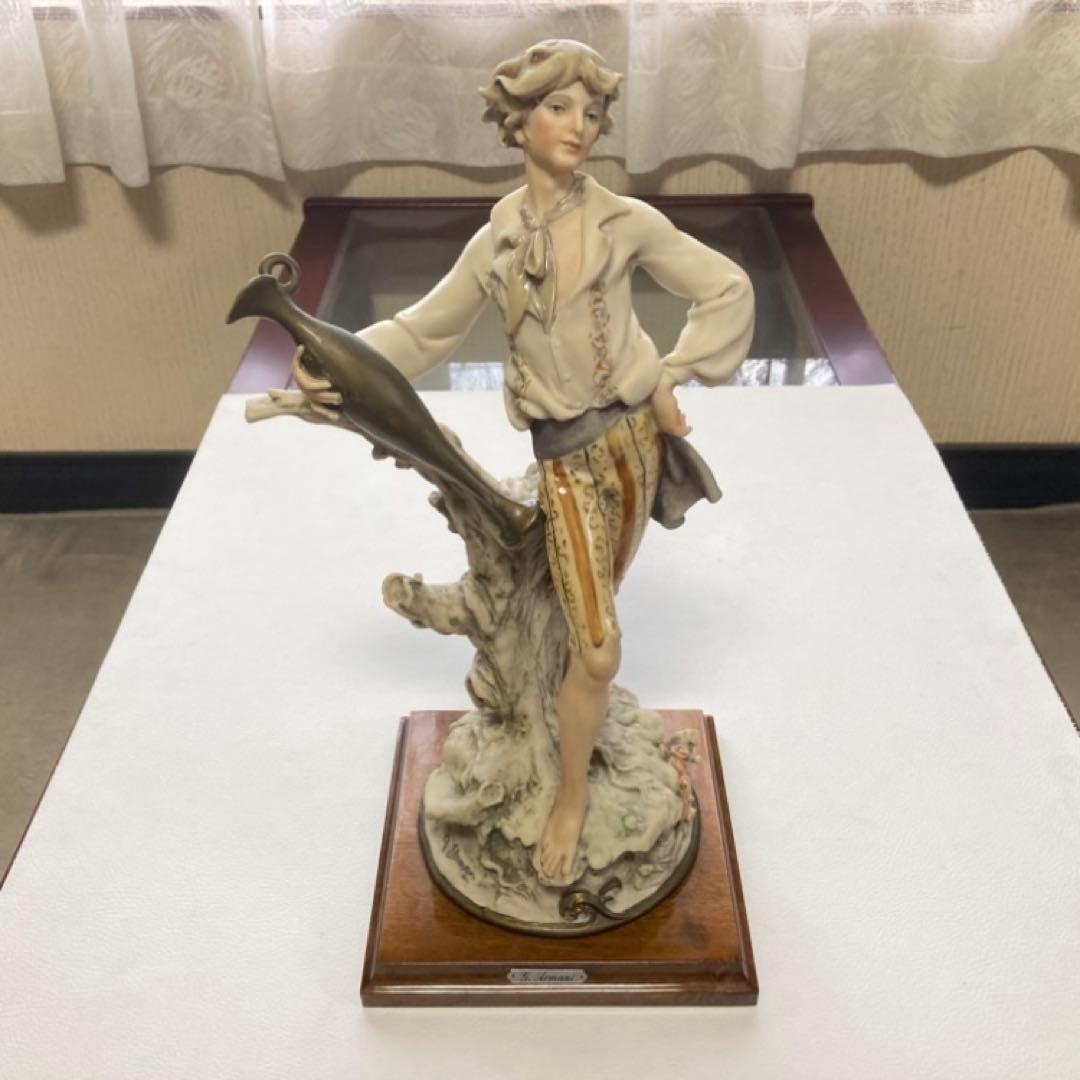 ジュゼッペアルマーニ 人形 少年 男性 置物 彫刻 レトロ ヴィンテージ