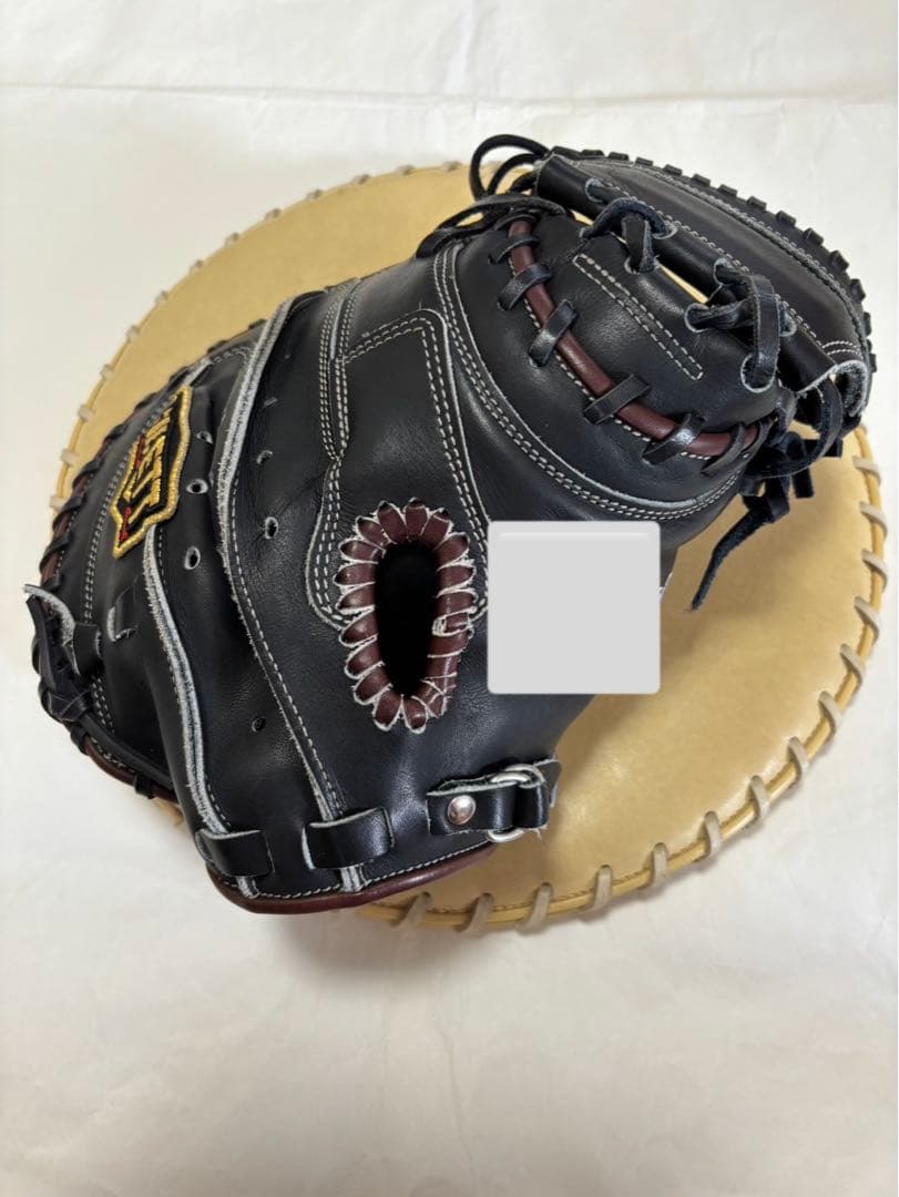 ZETT グローブ　軟式用　山﨑モデル　黒