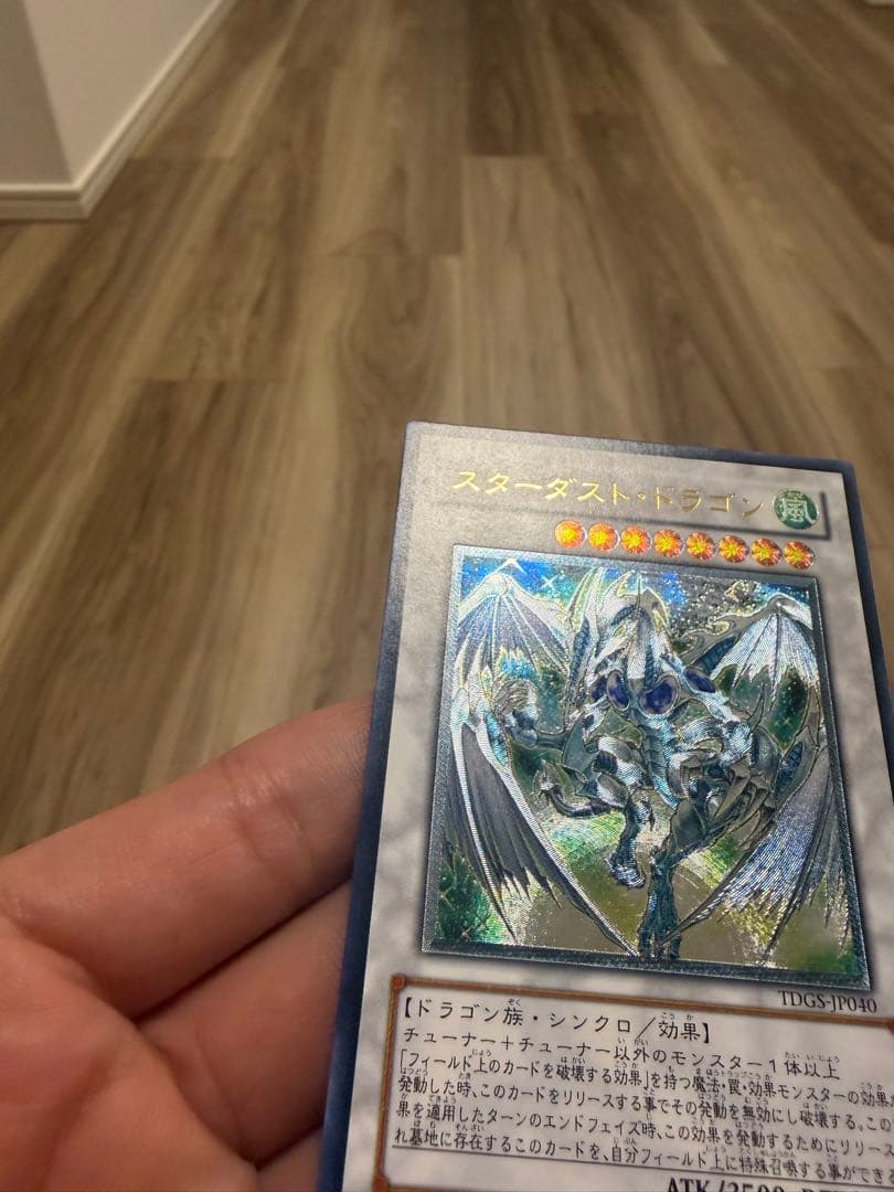 スターダストドラゴン　レリーフ　TDGS-JP040