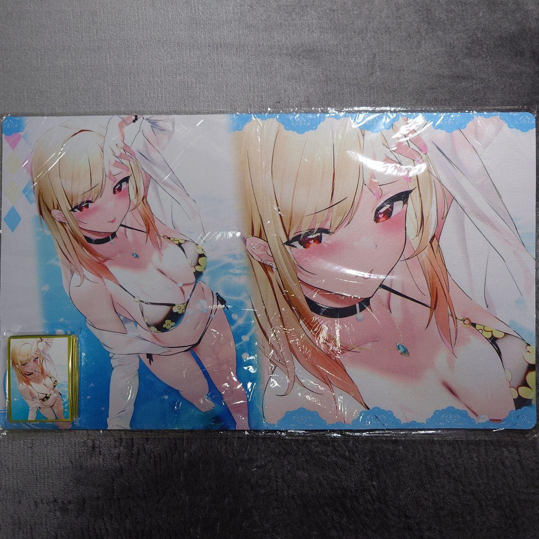 α2 着せ恋 ビキニ&舌&水しぶき 喜多川海夢 スリーブ&プレイマット