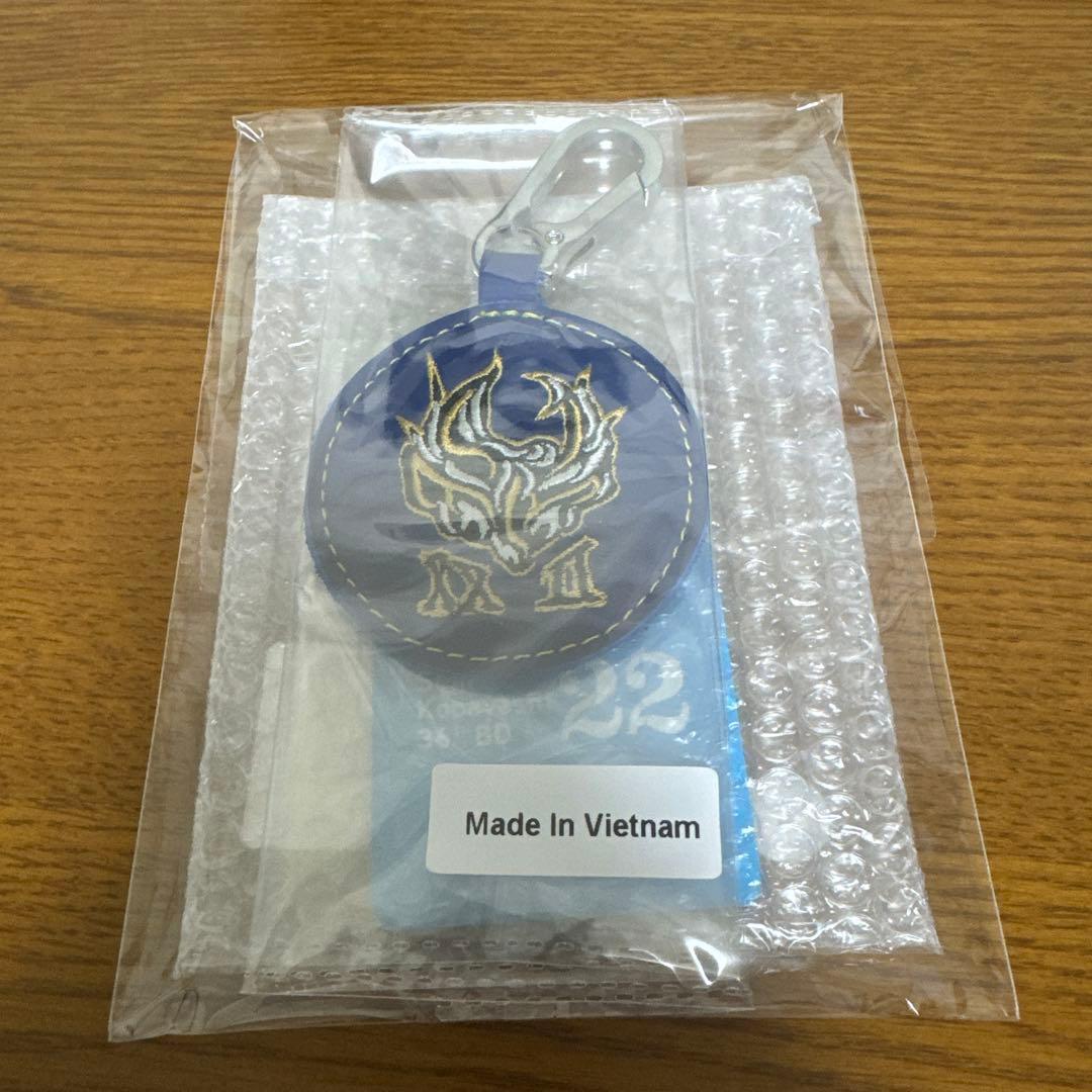 小林誠司 2025 誕生祭　シグネチャーロゴレザーキーホルダー