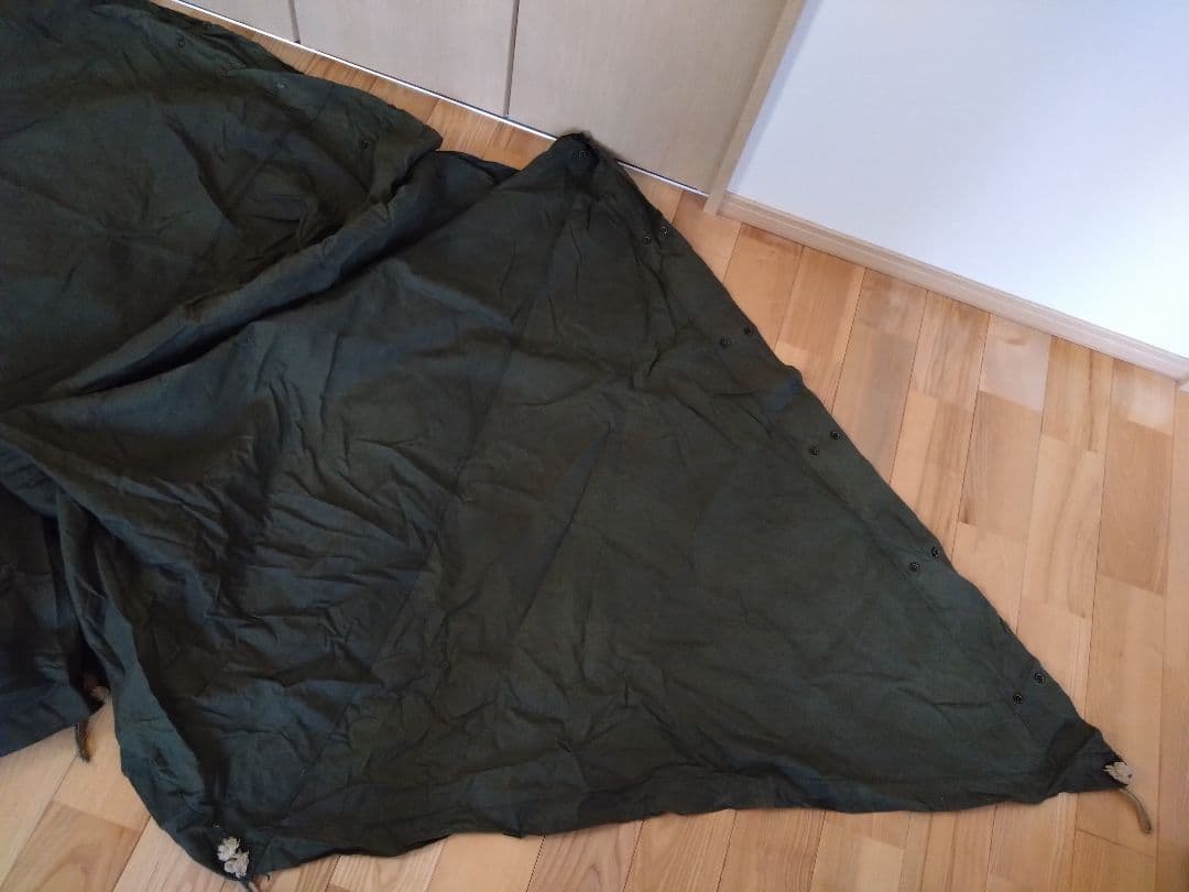 USパップテント 1枚(ハーフシェルター)