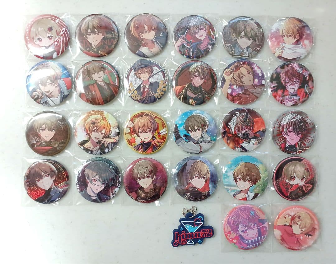 れ*い様 シクフォニ 暇72くん 缶バッジ