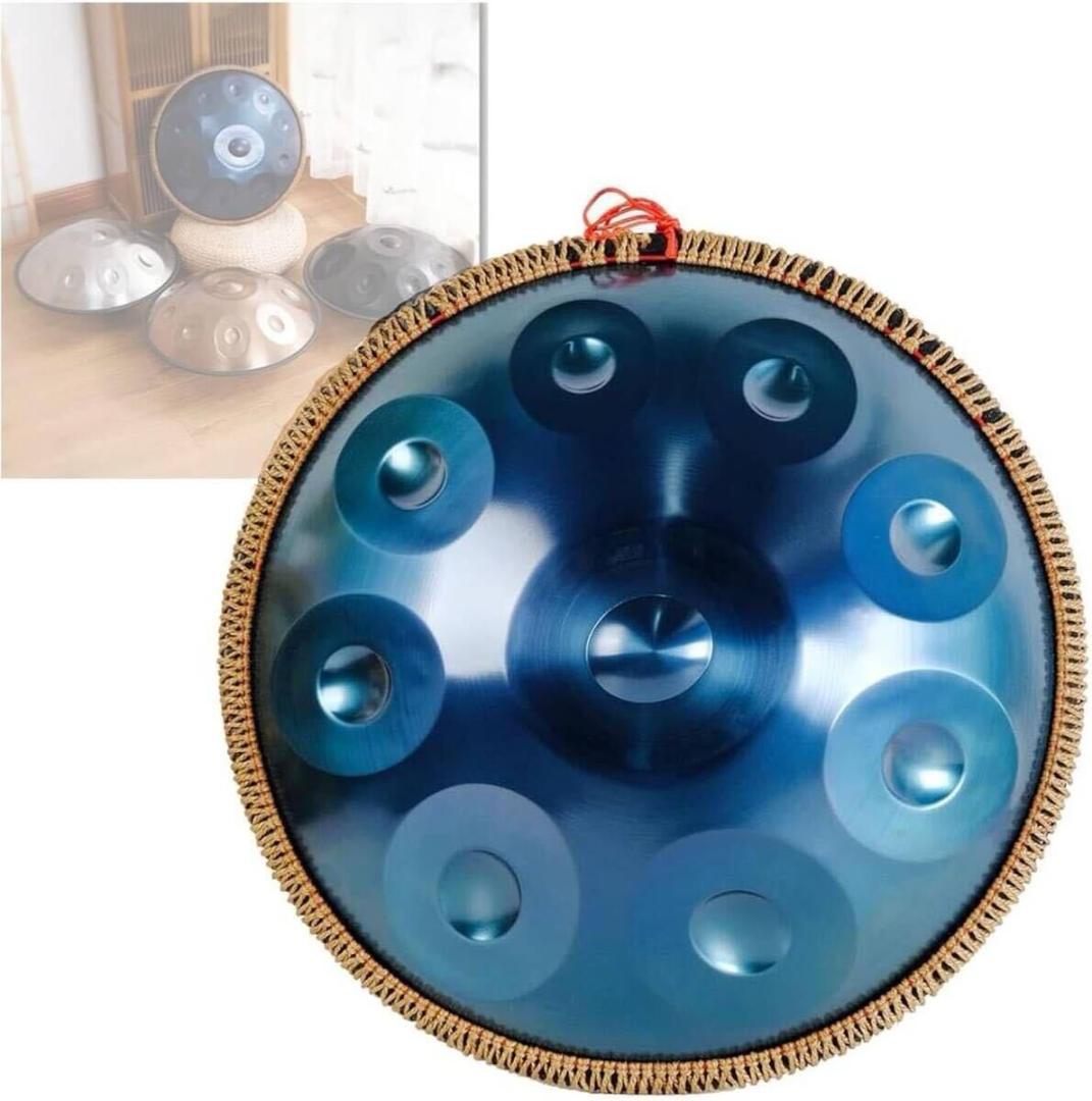 ハンドパン スチールドラム 9音 22インチ ハンドパンドラム 専用ソフトケース