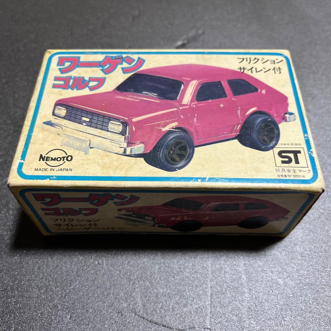 ブリキヴィンテージ　箱付‼︎美品‼︎ ネモト　ワーゲンゴルフ