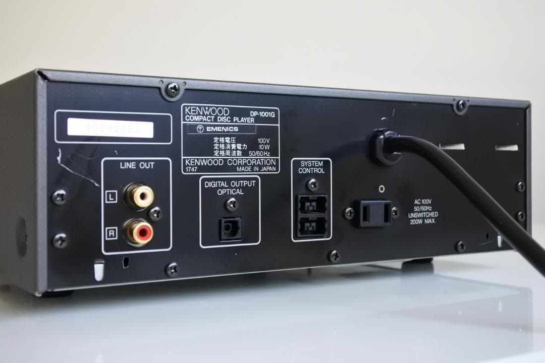 ■KENWOOD DP-1001G DAC7搭載機 正常動作品■