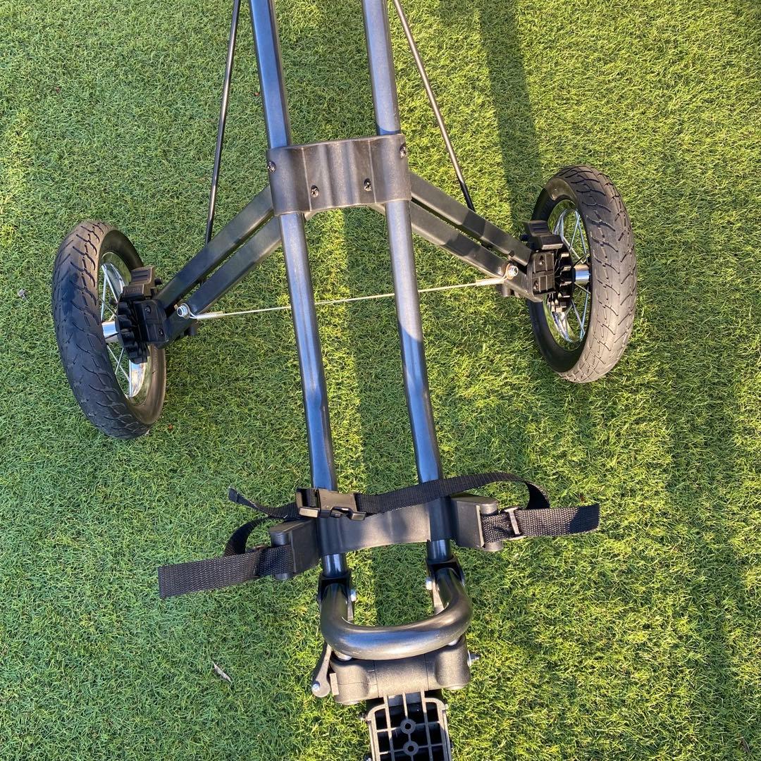 ゴルフカート ブラック 3輪 折りたたみ