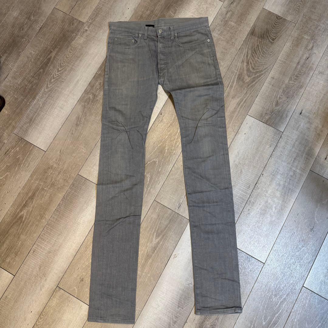 き*ん様 Dior Homme スキニーデニム ライトグレー