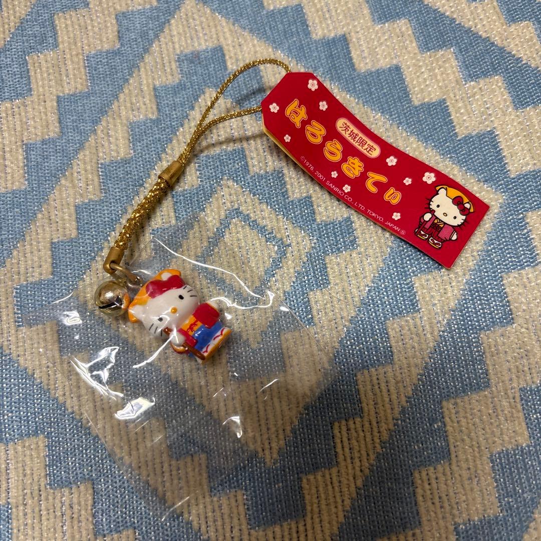 【新品未使用】ハローキティ根付ストラップ11点セット　ご当地キティ