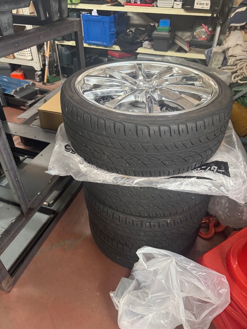 モ*カ様 クレンツェ グラベン 20インチホイールセット 4本 タイヤ付き