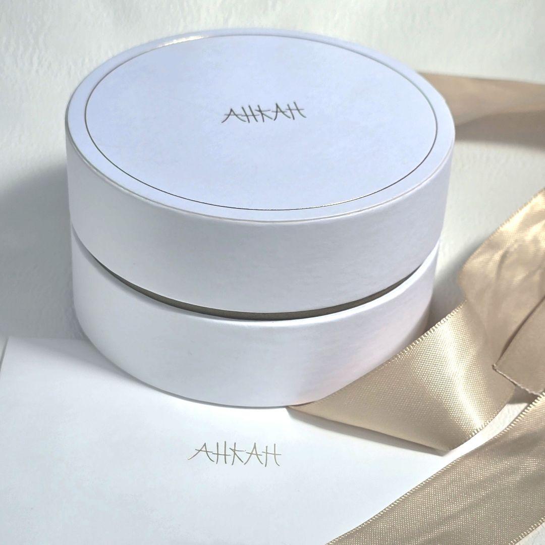 AHKAH　シャンデリアラインショート ピアス 18KイエローG ダイヤモンド