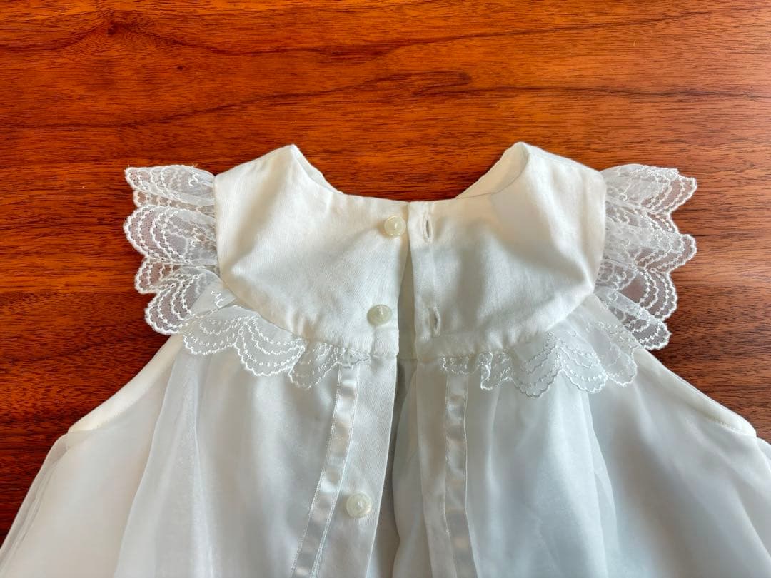 【双子】ミキハウス　セレモニードレス　帽子　靴下　カバーオール　箱あり