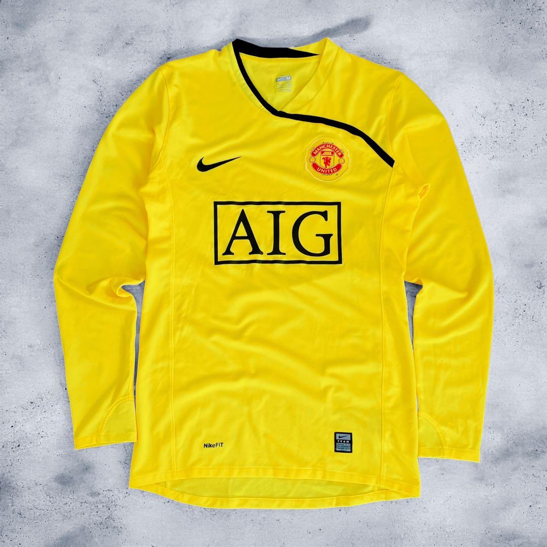 【希少】08/09 マンチェスターユナイテッド GKユニフォーム 長袖 NIKE