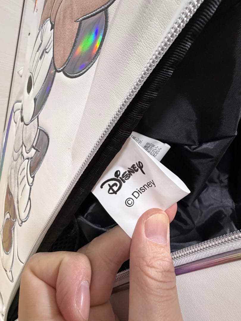 【美品・ほぼ未使用】ディズニー ミニーマウス キャディバッグ キャリータイプ