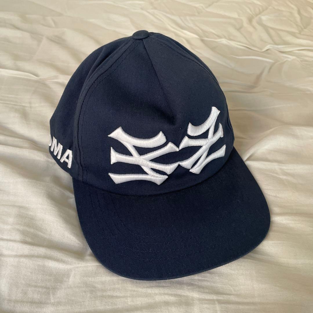 逆履き様　【正規品】oMA キャップ　ネイビー