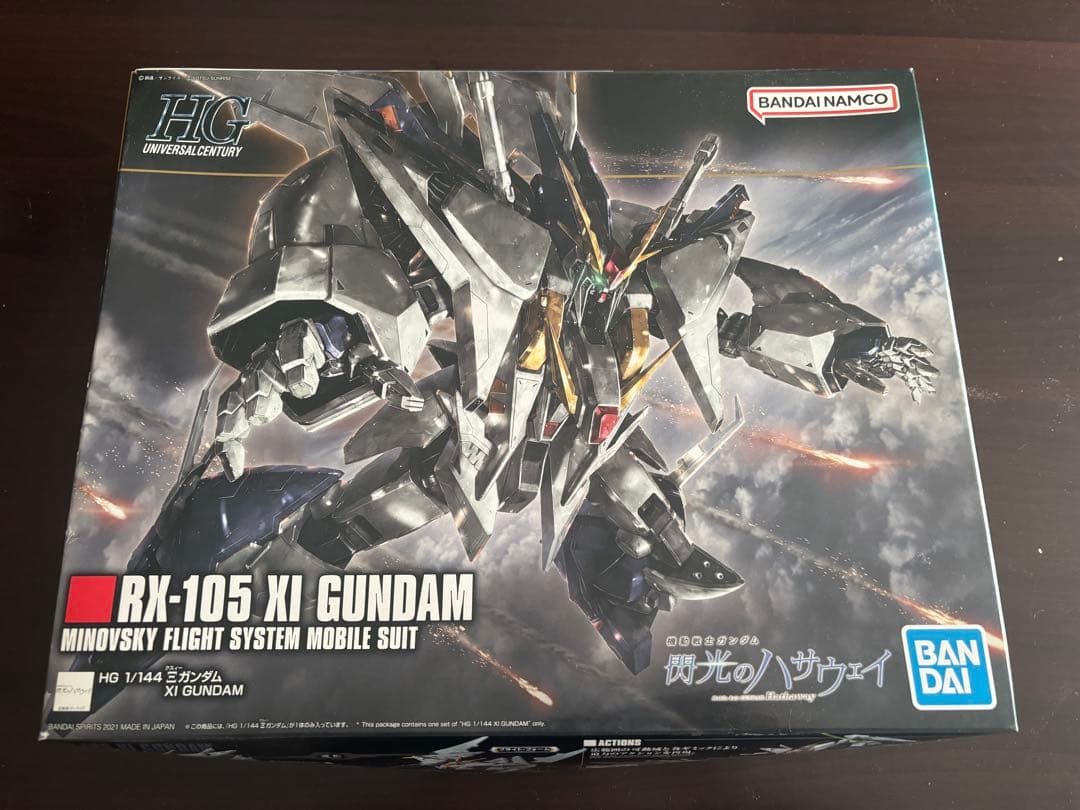 【オマケ付】RX-105 Ξガンダム （1/144スケール HGUC）