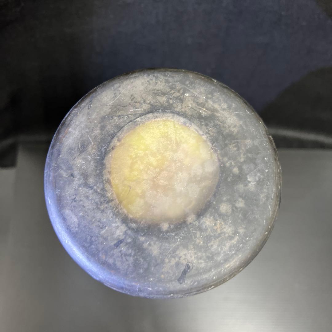 19世紀　ドーム・ナンシー　在銘　異色ガラス溶込酸化腐食彫花入　高さ約35.5㎝