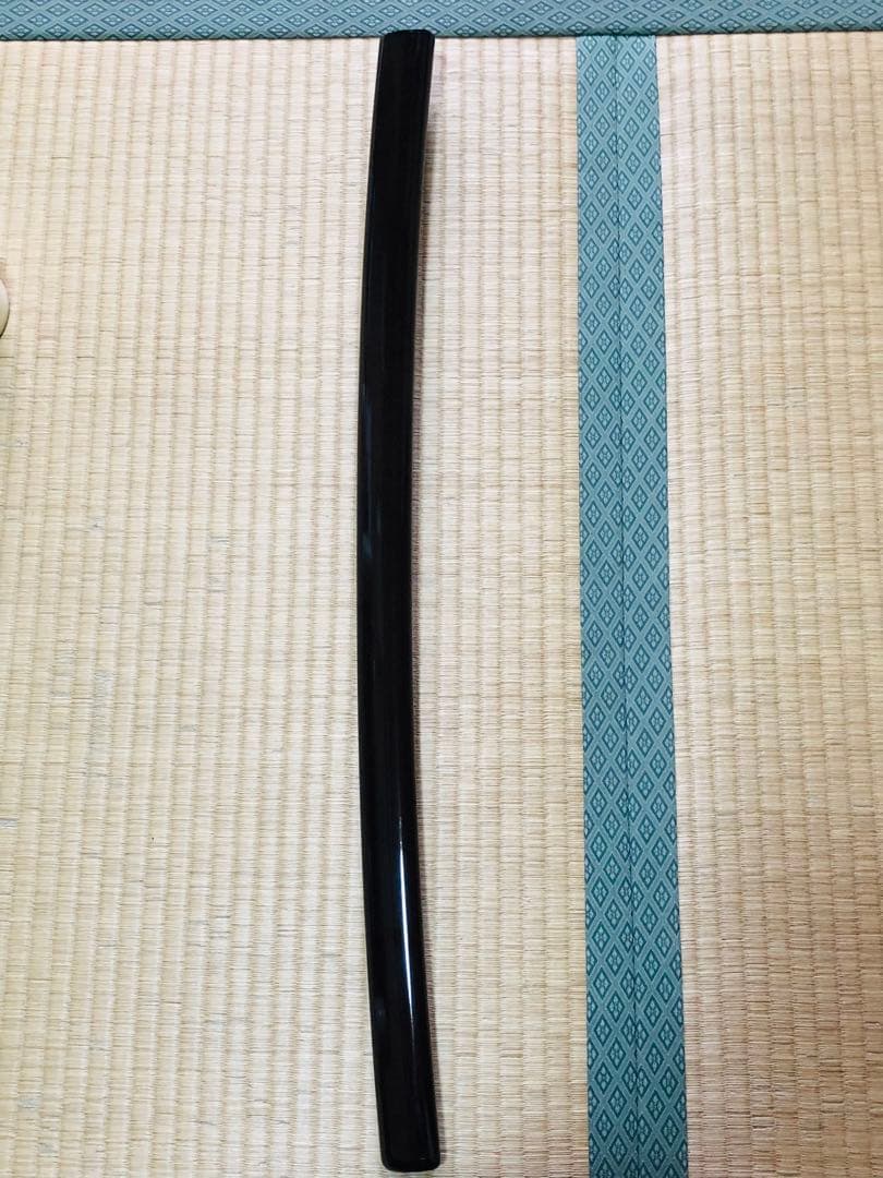 旧家蔵出し品　赤茶色　蝋色塗り　大刀の鞘　刀装具　武具