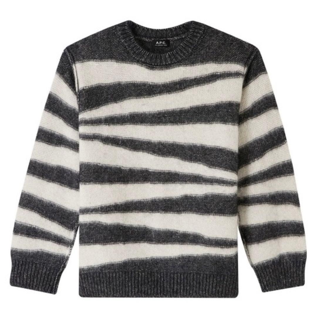 [A.P.C.] PULL SEBASTIEN - 総柄ニットプルオーバー