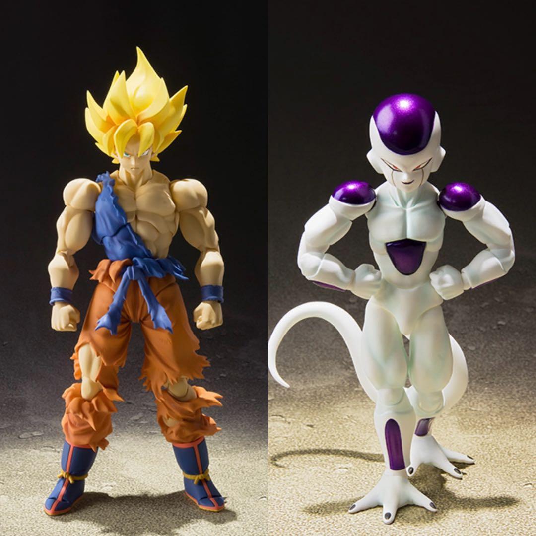 S.H.F スーパーサイヤ人孫悟空 超戦士覚醒Ver フリーザ 最終形態-復活-