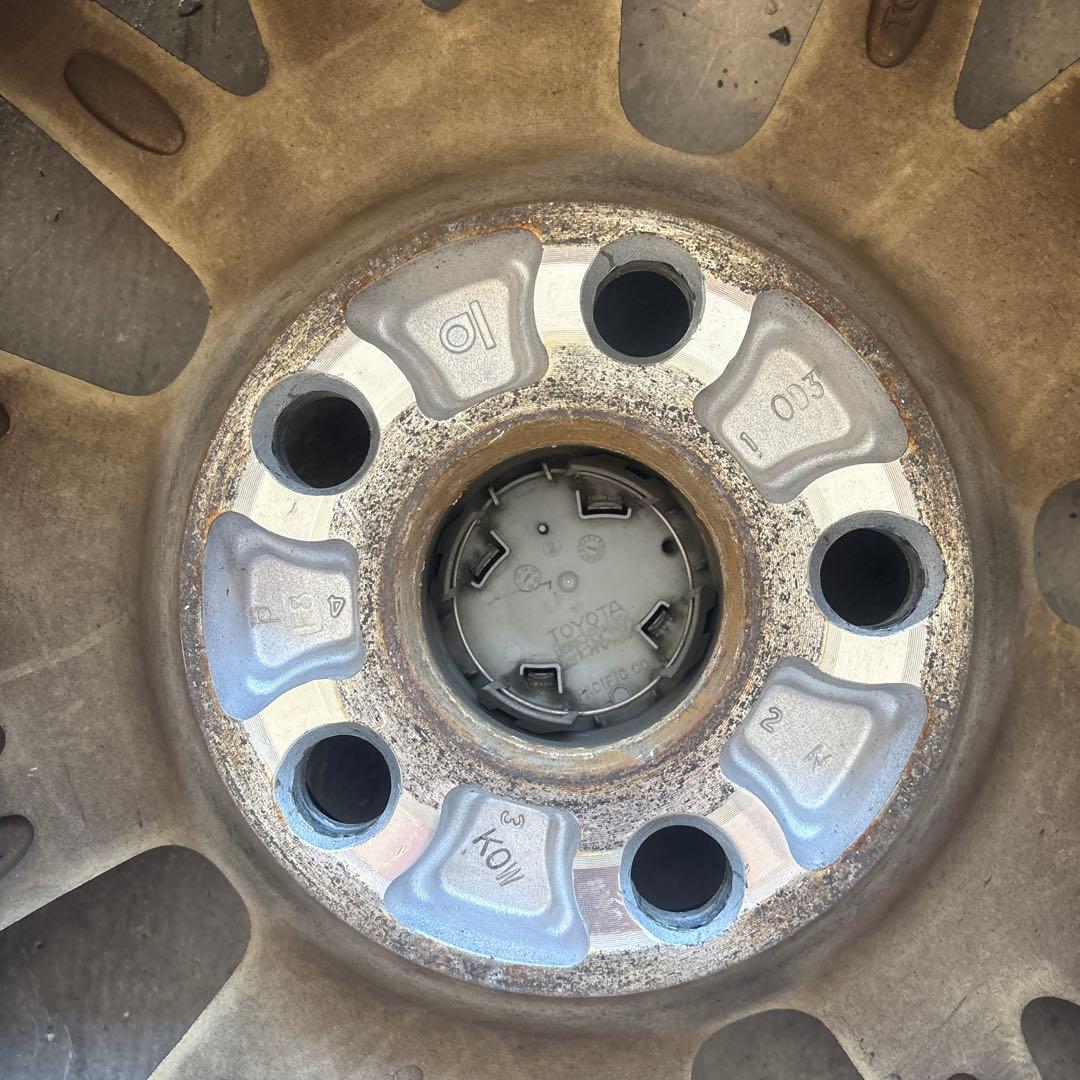 80ボクシー純正16インチ アルミホイール 美品　土日限定