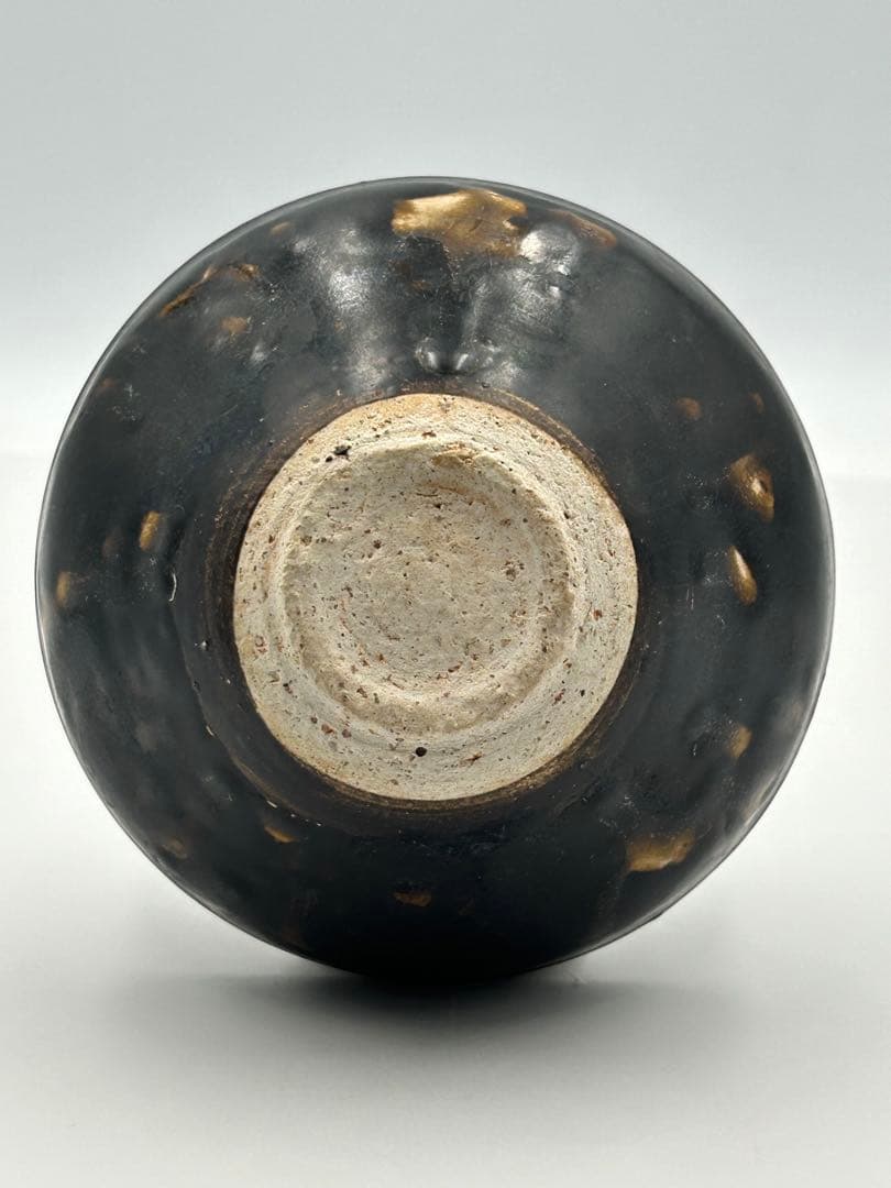 ★0009宋時代　吉州窯 玳皮天目茶碗★茶道具 茶器 唐物天目 中国美術