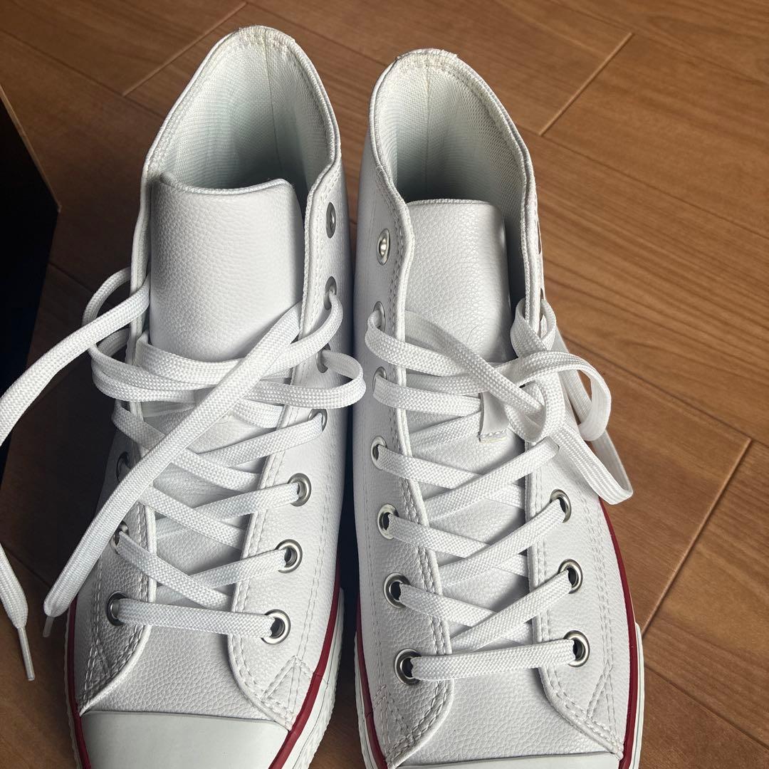 美品 CONVERSE ゴルフシューズ レディース ホワイト 24.5㌢