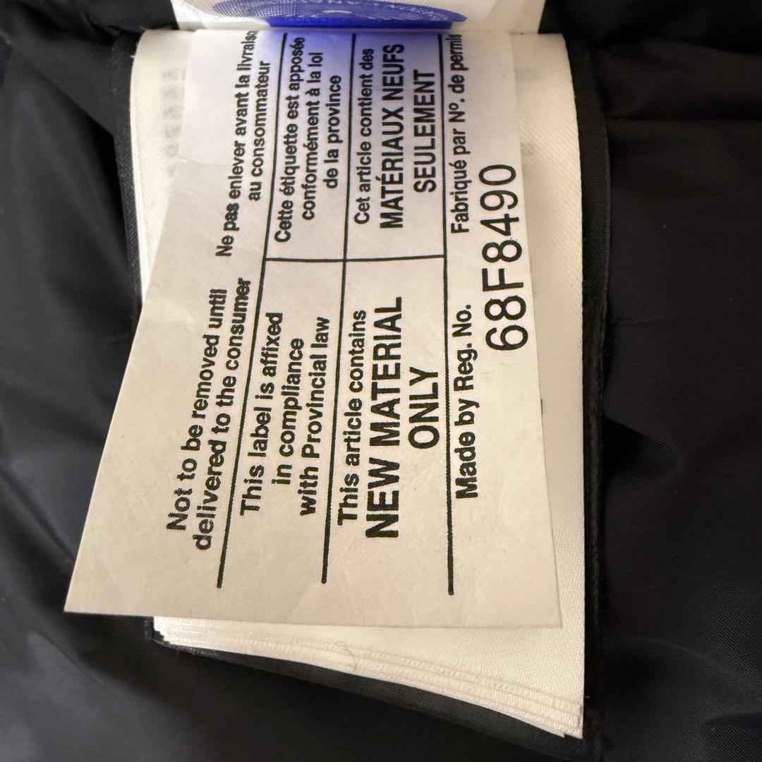 【美品】  カナダグース ダウンベスト ネイビー