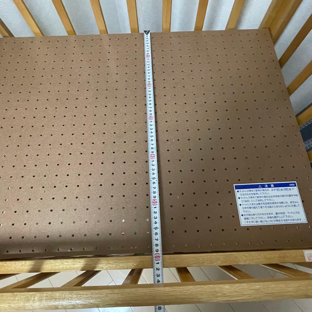 KATOJI ベビーベッド 木製 説明書付き