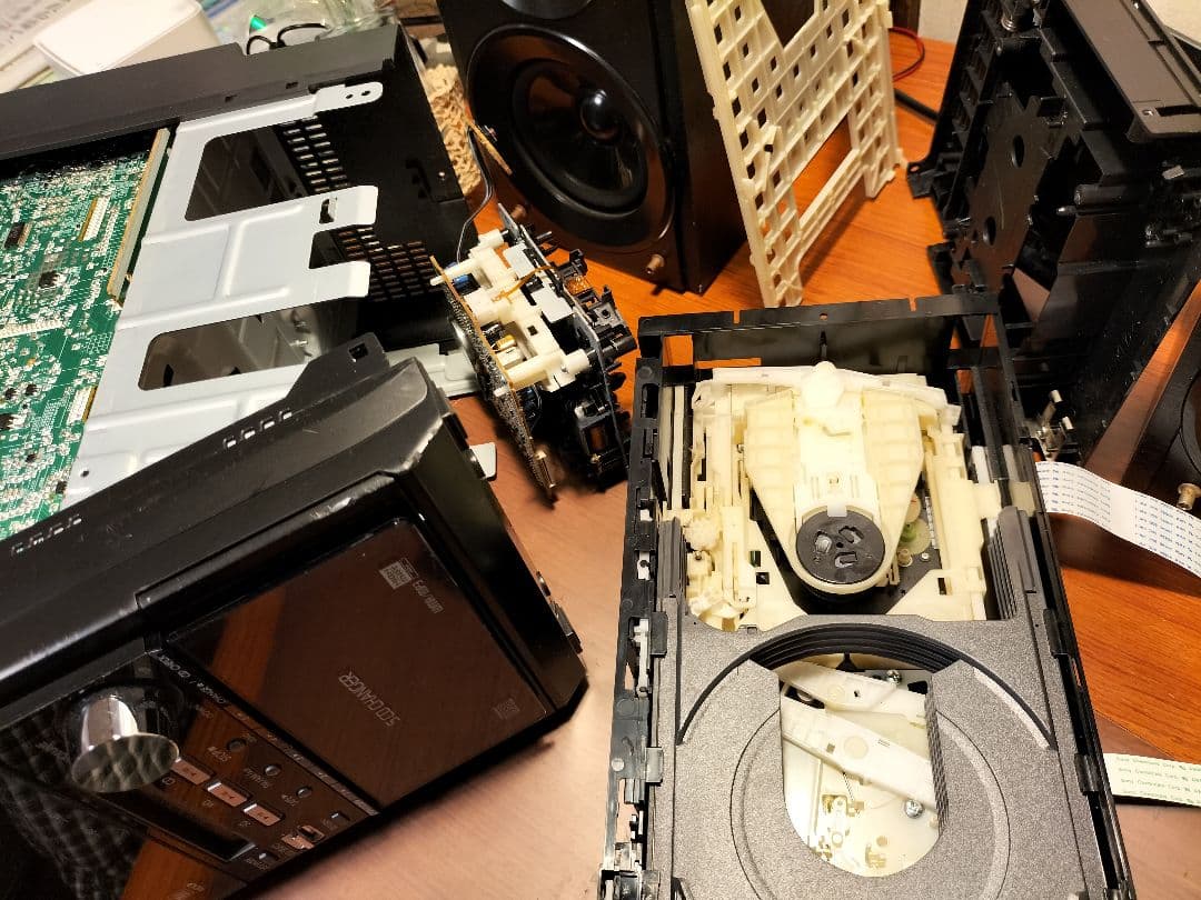 panasonicミニコンポSA-PM710SDリモコン取扱い説明書付き