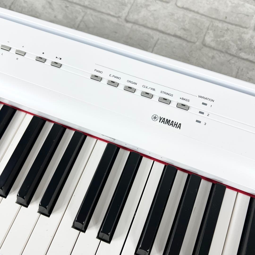 Yamaha ヤマハ P-125 ホワイト 88鍵 電子ピアノ