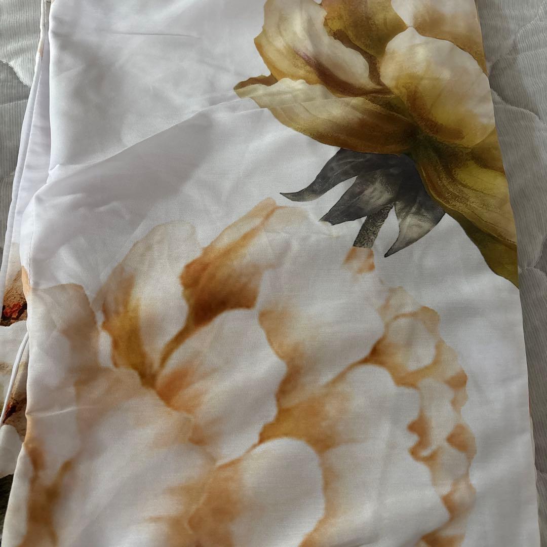 sugar 浴衣・帯・下駄3点セット アンニュイイエローフラワー浴衣