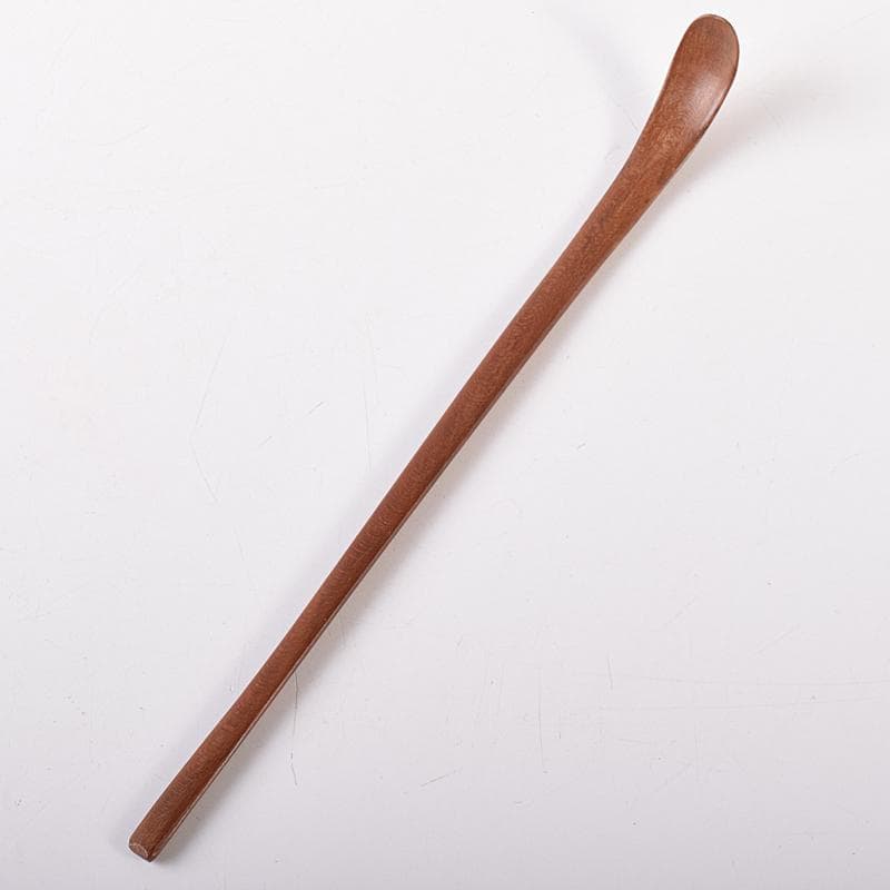 茶道具　梅茶杓　銘「仁怒」　表千家宗左（而妙斎）書付　共筒共箱　M　R7971