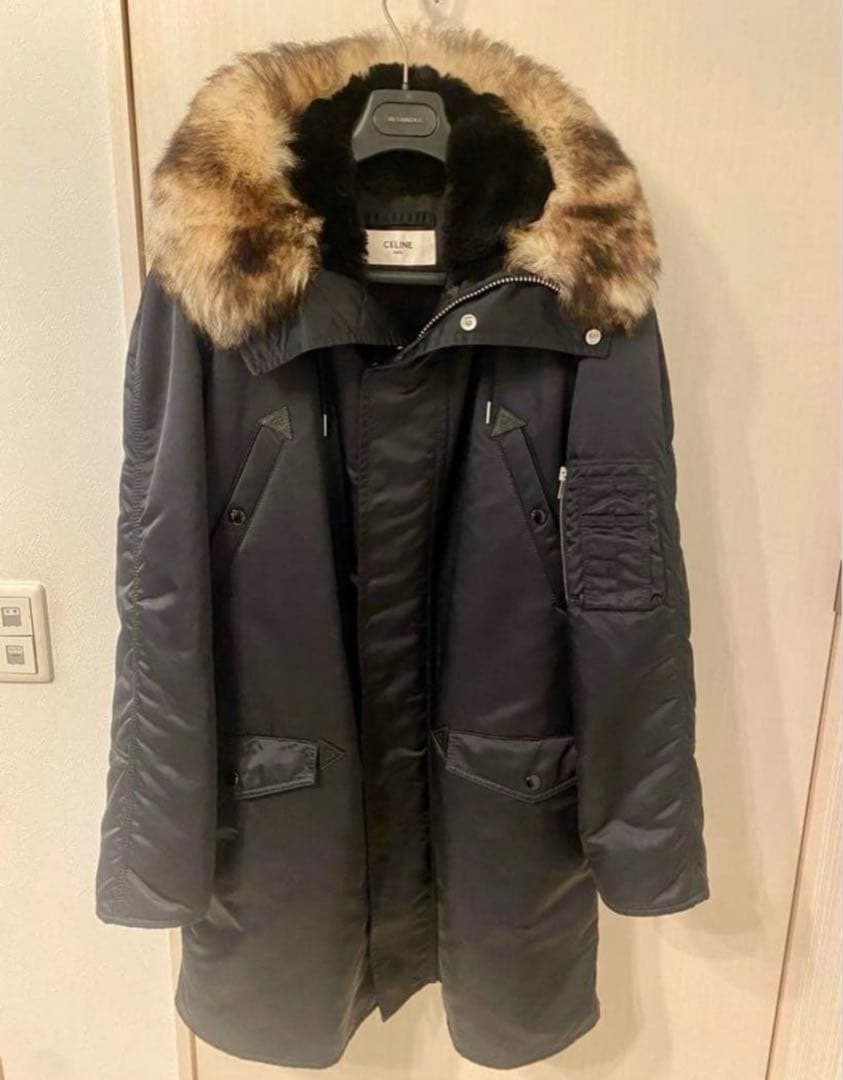 専用48万 セリーヌ N3BコートXS　ライダース ダウン モンクレール プラダ