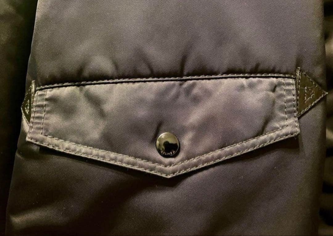 専用48万 セリーヌ N3BコートXS　ライダース ダウン モンクレール プラダ