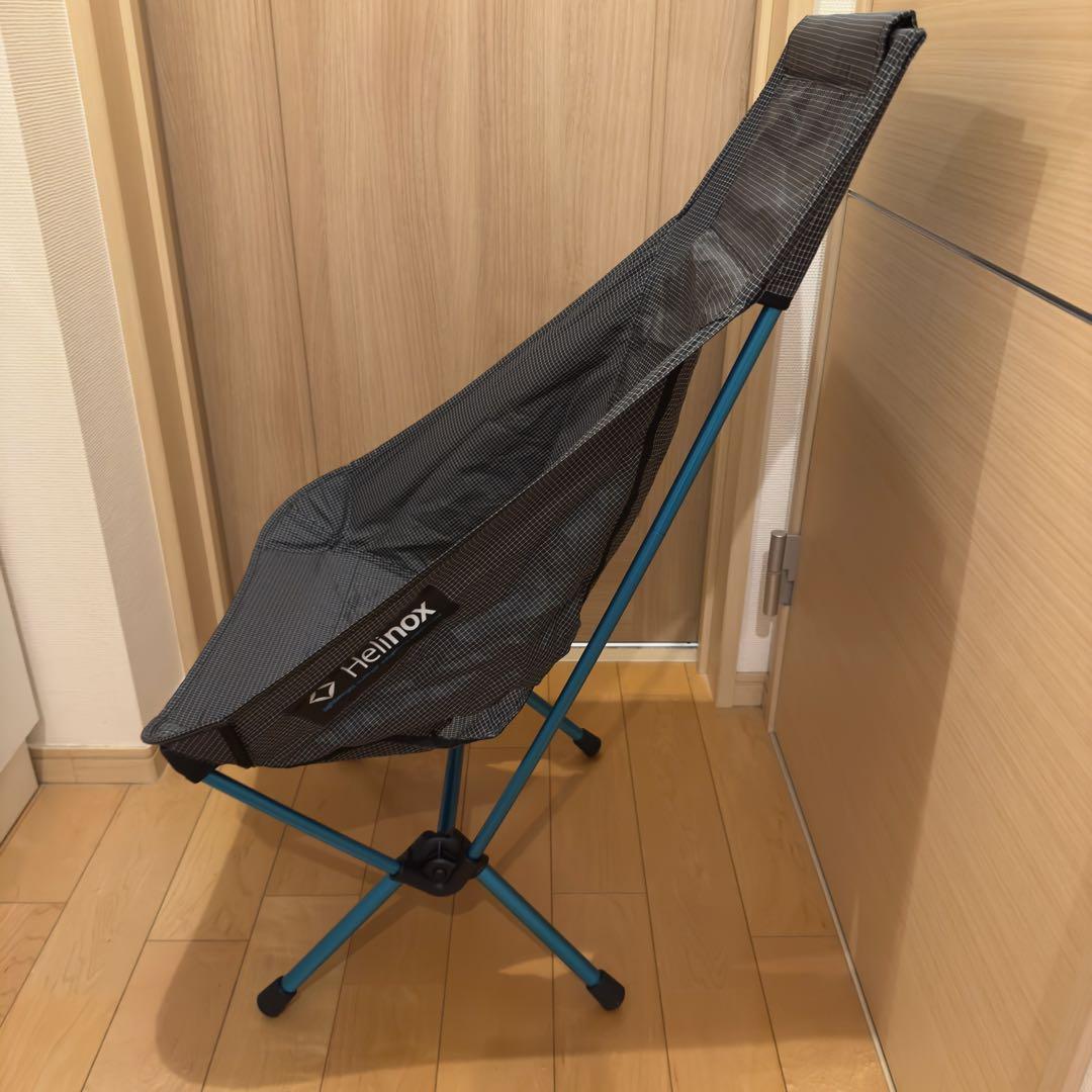 美品Helinox チェアゼロ　ハイバック ブラック