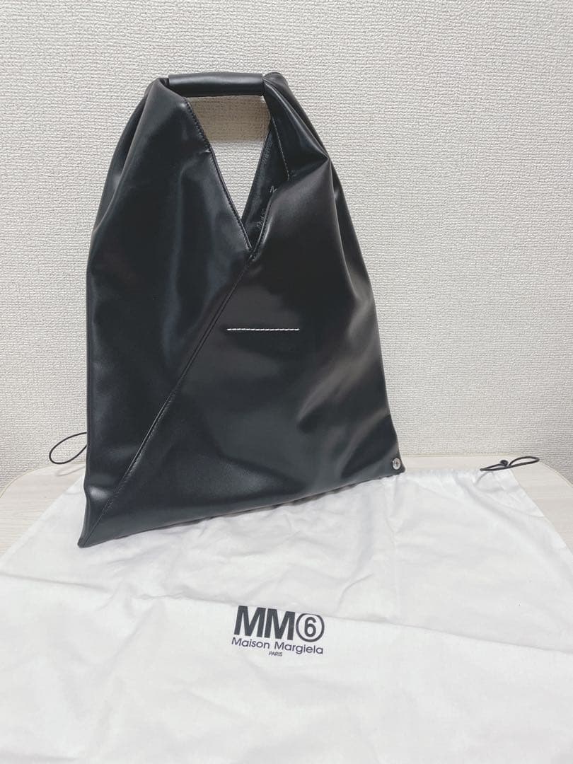 MM6 MAISON MARGIELA ハンドバッグ　ブラック