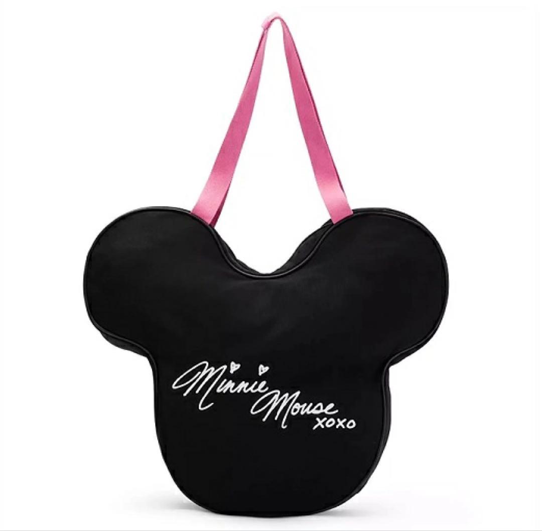 US ディズニー限定 ミニーマウス ビッグフェイス トートバッグ 大型バッグ